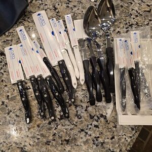 Cutco Black and White Utensil Collection